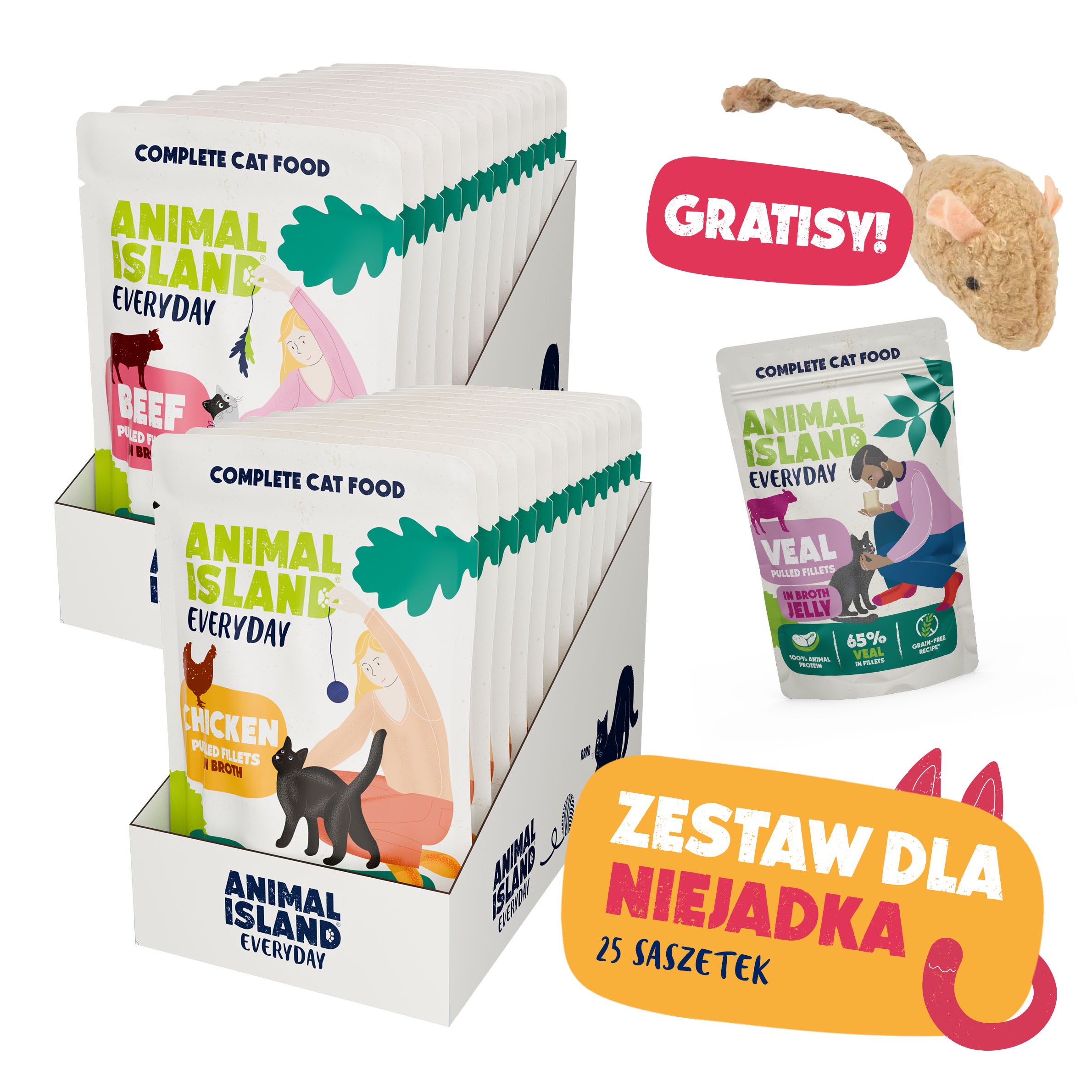 ZESTAW DLA NIEJADKA - Bestsellery + GRATISY