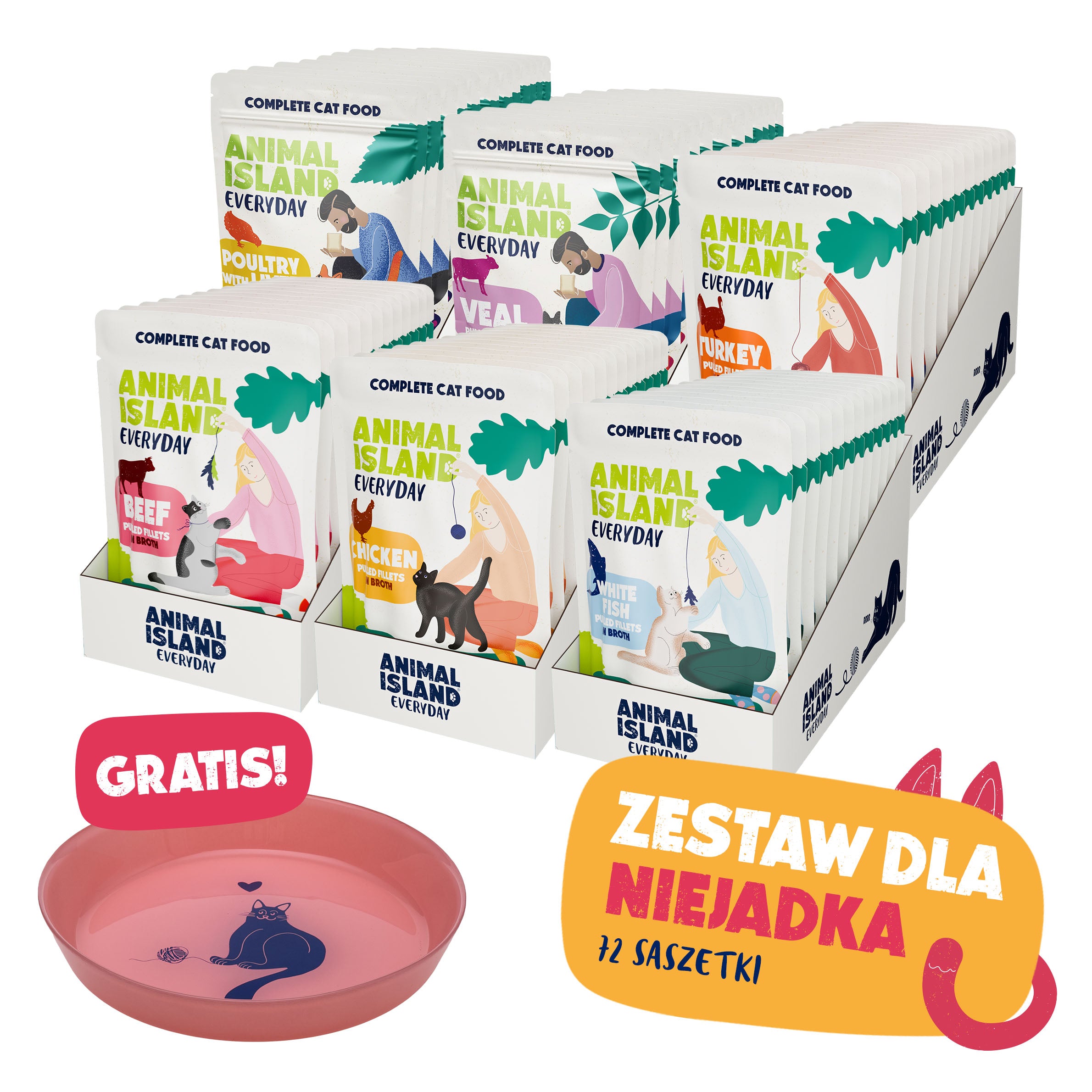 ZESTAW DLA NIEJADKA - Pupilove Rarytasy + GRATIS