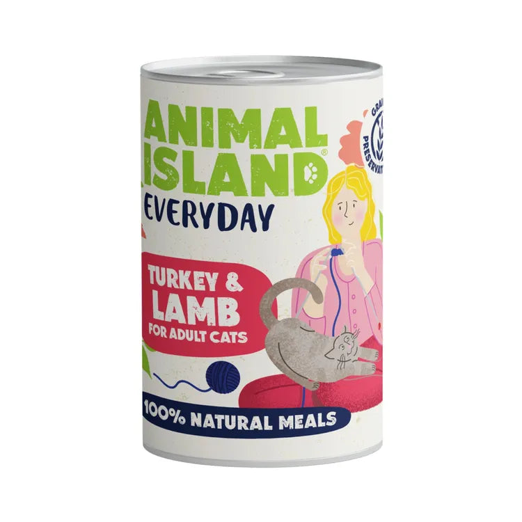 Mokra karma dla Kota indyk jagnięcina 12x400g Everyday