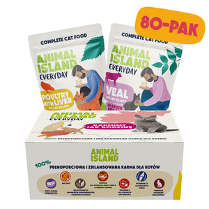 Animal Island – Fileciki w Galarecie z Rosołu | 80‑PAK