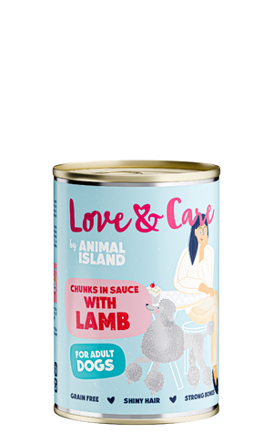 Mokra karma dla Psa jagnięcina 400g Love&Care