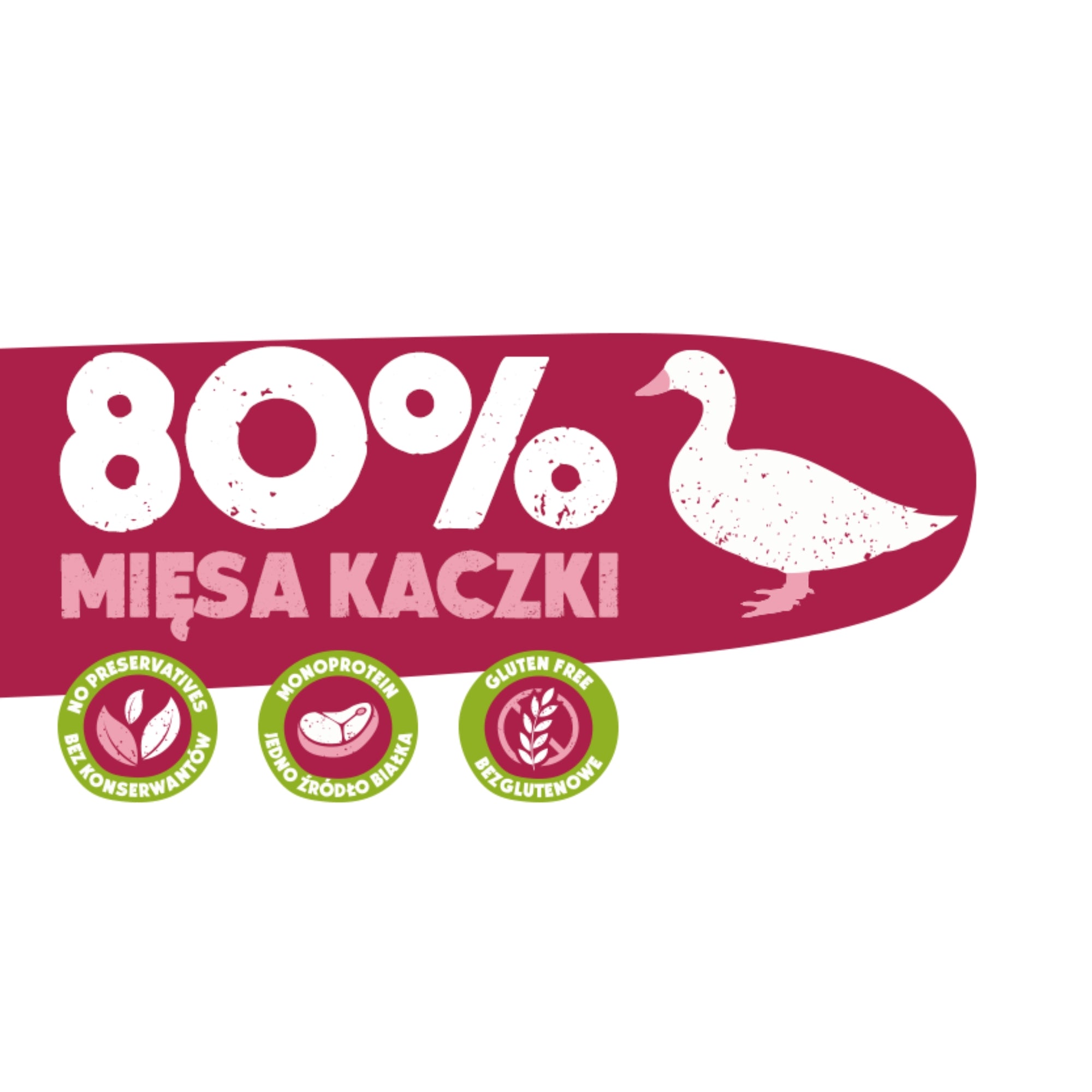 Zestaw Sportowy: Sucha karma dla Psa z wołowiną i kaczką 3kg + mokra karma dla Psa  3 x 400 g