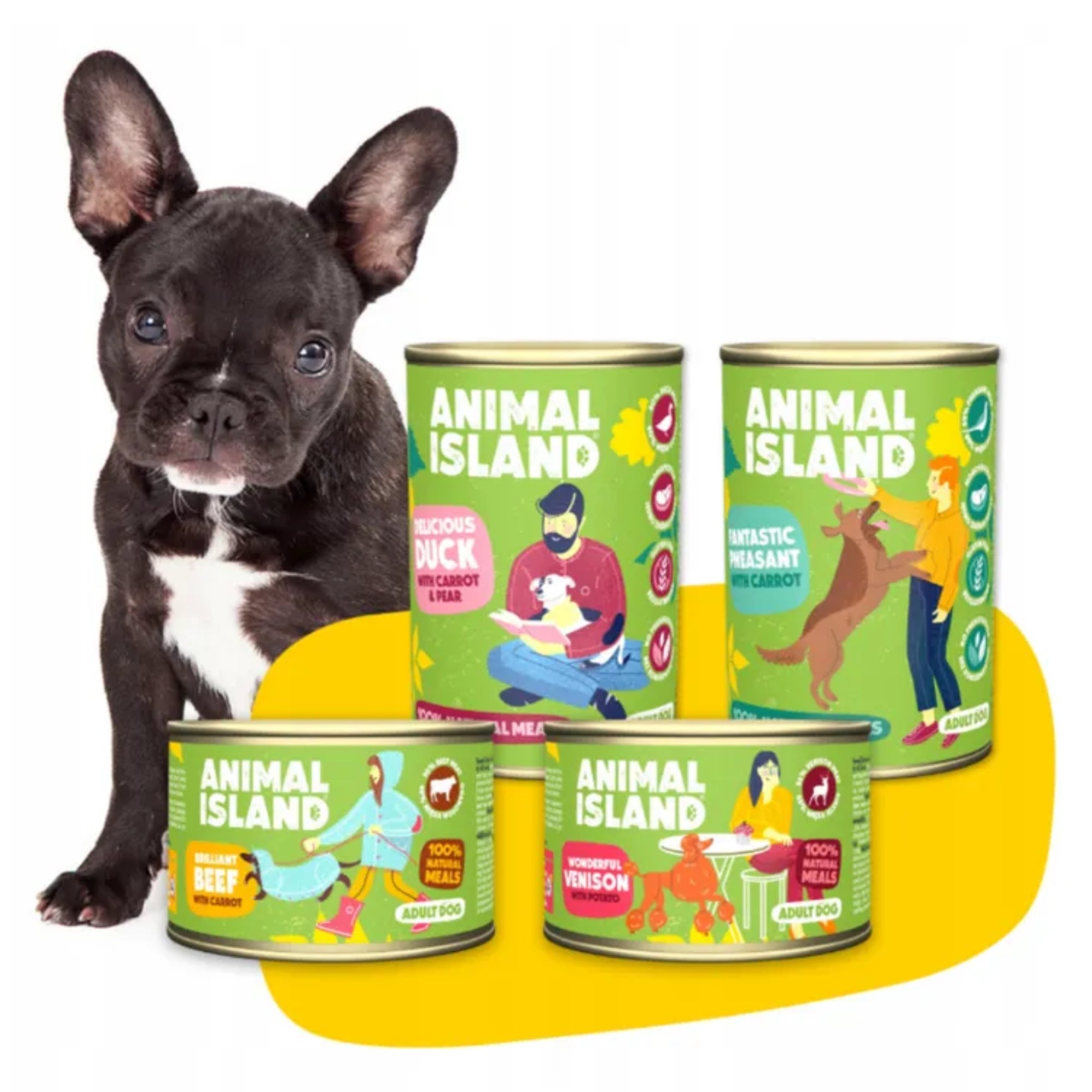 Wet Dog Food Mix of Flavors 4x400/410g