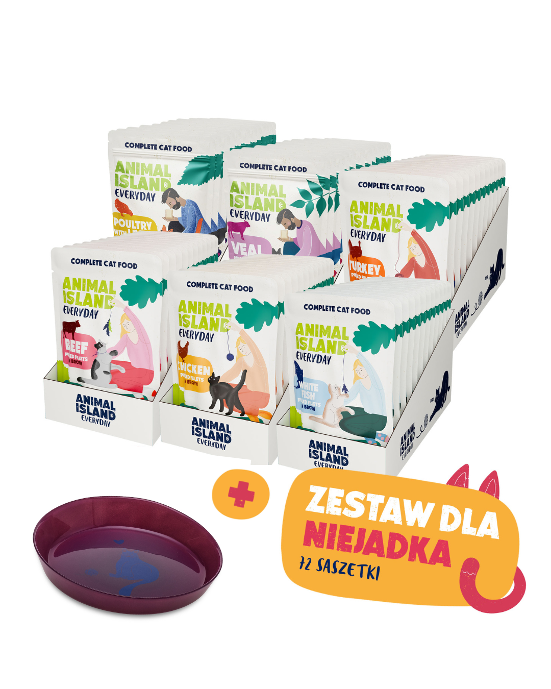 ZESTAW DLA NIEJADKA - Pupilove Rarytasy + GRATIS