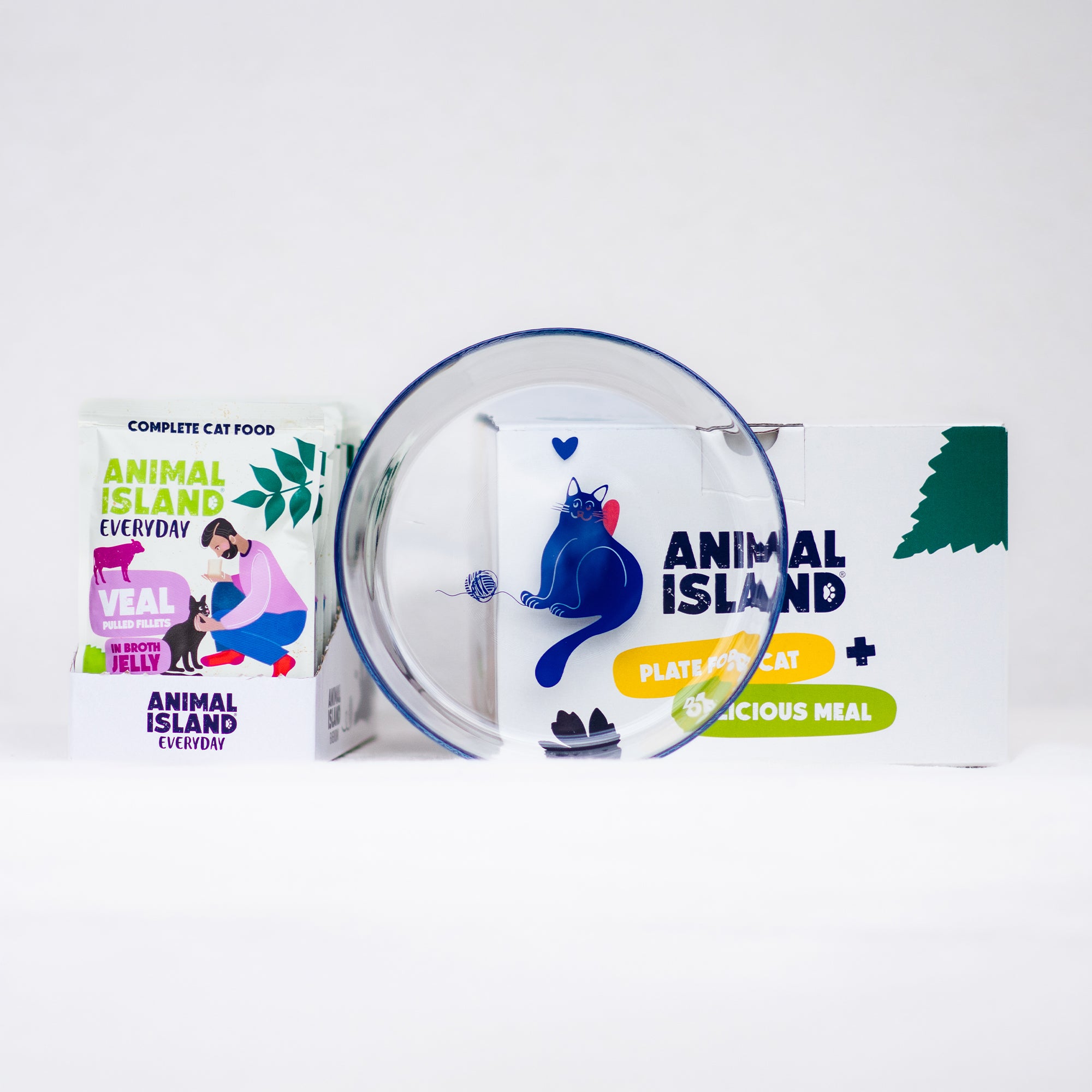 Limitowana Edycja- Mokra Karma Cielęcina w Galarecie 12 x 85 g + Szklany Talerzyk GRATIS!